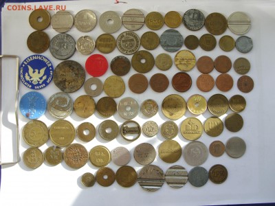 Кучка жетонов мира 350 грамм без повторов. - SDC12094.JPG