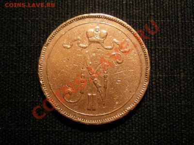 Русская Финляндия 5 пенни 1913г.;10 пенни 1905г. до 12.12.10 - PC100044.1
