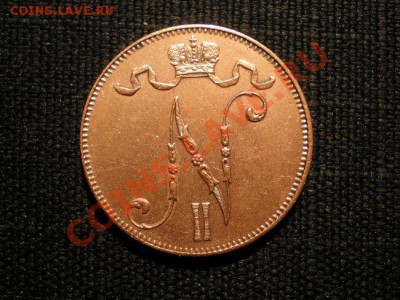 Русская Финляндия 5 пенни 1913г.;10 пенни 1905г. до 12.12.10 - PC100047.1