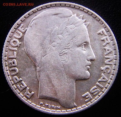Франция_10 франков 1932. Серебро; до 23.09_22.08мск - 12583