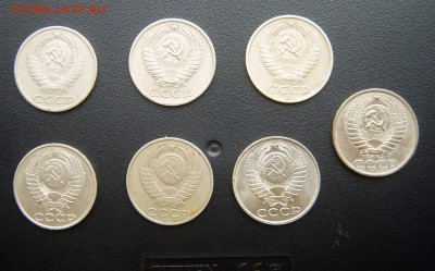50 копеек СССР  (1976, 1990 unc...) 7 шт до 25.09 22-00 - 50 коп 7шт-3