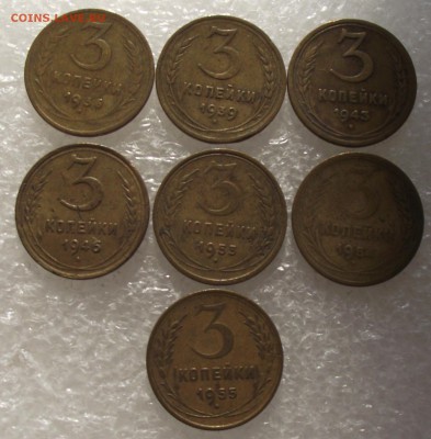 3 копейки 1936,1939,1943,1946,1953,1954,1955,26.09,22.00мск - DSCF3775.JPG