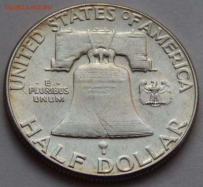США 50 центов 1963 Бенджамин Франклин, до 01.10.16 в 22:00 - 5012