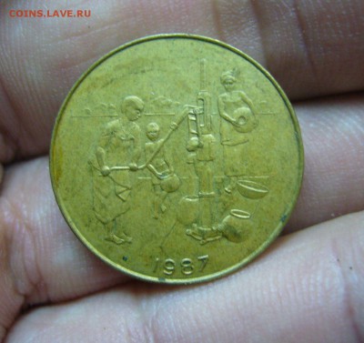 Западная африка 10 франков 1987 - 27-09-16 - 23-10 мск - 3
