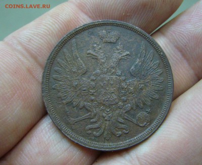 3 копейки 1858 года ЕМ - 27-09-16 - 23-10 мск - 77