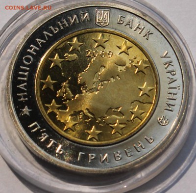 БИМ. Украина 5 гр. 2009. 60 лет Совету Европы. - 6