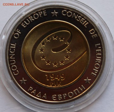 БИМ. Украина 5 гр. 2009. 60 лет Совету Европы. - 3