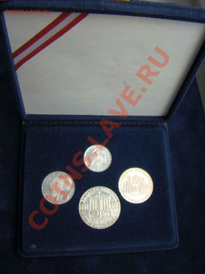 Австрия. Набор серебряных монет 1968 года. Футляр - DSC06584.JPG