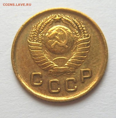 1 копейка 1948 год UNC штемп.блеск до 25.09 22-00 - 1 коп 1948-2