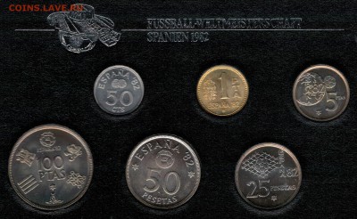 ИСПАНИЯ НАБОР 1980 ФУТБОЛ КУБОК МИРА ДО 29.09 В 22Ч (Г680) - 4-ис1