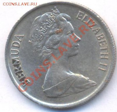 Бермуды 19 центов.1970 г.До 14.12.10 г. 20-00 МСК. - Бермуды 10 70