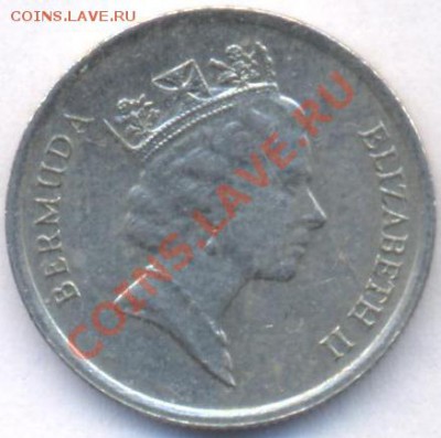 Бермуды 10 центов.1988 г.До 14.12.10 г. 20-00 МСК. - Бермуды 10 88
