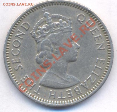 Карибы 25 центов.1965 г.До 14.12.10 г. 20-00 МСК. - Карибы 25 65