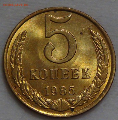 5 копеек 1985 UNC мешковая с 200 рублей 28.09.16 (ср. 22-30) - DSC07318.JPG