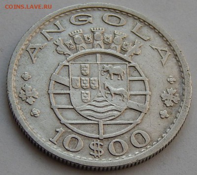 Португальская Ангола 10 эскудо 1952, до 02.10.16 в 22:00 МСК - 4679