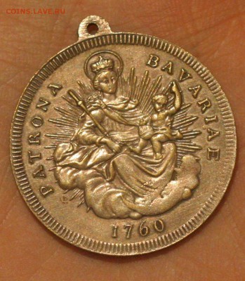 Жетон? медаль? на опознание PATRONA BAVARIAE 1760 - 027.JPG