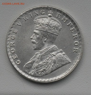 1 рупия Брит. Индия  1916 Георг V UNC до 29.09 в 22-00 - 009.JPG