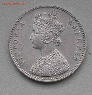 1 рупия Брит. Индия 1877г ALWAR St. Виктория -29.09 в 22-00 - 005.JPG