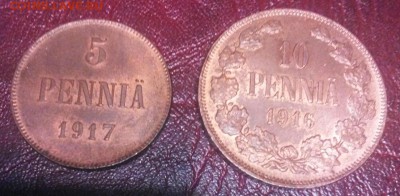 10 пенни 1916г, + 5 пенни 1917г, отличные, желтые. До 01.10. - 2016-09-26_10.54.42