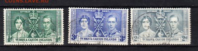 Колонии Турк и Кокос 1937 3м юбилей - 73