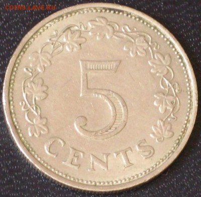 Мальта 1 цент 1977,5 центов 1972 - Мальта 5 центов 1972 1.JPG