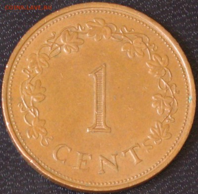 Мальта 1 цент 1977,5 центов 1972 - Мальта 1 йент 1977 1.JPG