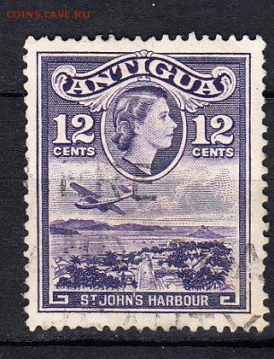 Колонии Антигуа 1953 1м 12ц - 86
