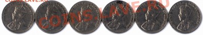 L90 Подборка 5¢ Канада 6 шт. 1924-31 до 18.12 в 22°° - L90 5c 6 pcs Canada_1