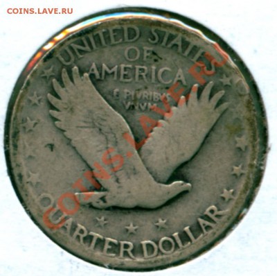L38 Куотер США 1925 VG-F до 18.12 в 22°° - L38 USA QUARTER VG_F 1925_2