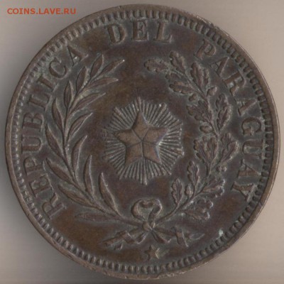 Уругвай 4 сентезимо 1869. Оценка. Спрос. - 12