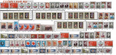 СССР 1974-1975. ФИКС - 1.1975. Блоки, серии, марки