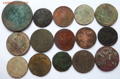 15 монет 1731-1906 на опыты до 3.10.2016 (22.00 мск) - 15шт_ав