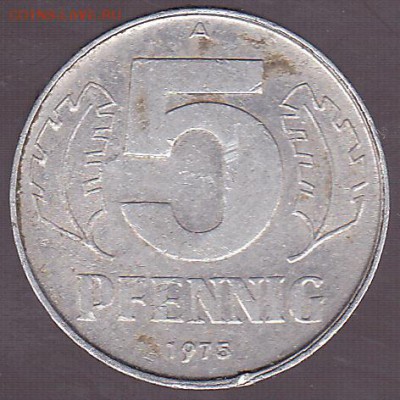 5 пфеннигов 1975 ГДР 15. до 30.09 в 22.00 - IMG_0009