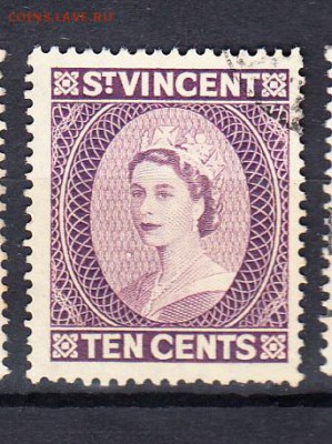 Колонии Ст Винсент 1955 1м 10ц - 106