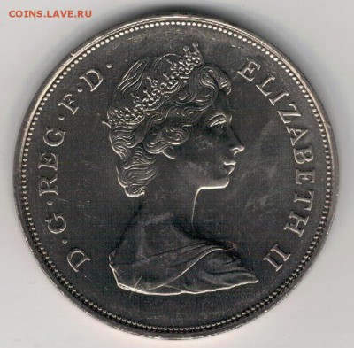 Великобритания крона 1980 Королева-мать 03.10 в 22ч (В866) - 4-в80