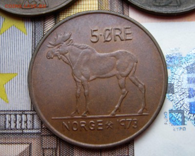 НОРВЕГИЯ 3 по 5 эре 1930, 1939, 1973 (ЛОСЬ). 03.10.2016. - 006.JPG