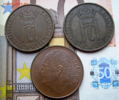 НОРВЕГИЯ 3 по 5 эре 1930, 1939, 1973 (ЛОСЬ). 03.10.2016. - 001.JPG