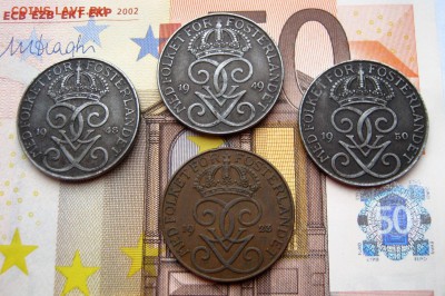 ШВЕЦИЯ 4 по 5 эре 1923. НЕЧАСТАЯ. 1948-49-50. Железо. 03.10. - 017.JPG