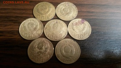 3 копейки 36,57,39,30,49,30,36 года 7 шт   до  4.10  22.00 - 20160927_222235