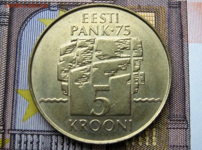 ЭСТОНИЯ 5 крон 1993 Косуля без М, 1994+1 кр. 2006-08. 03.10. - 018.JPG