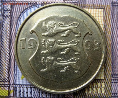 ЭСТОНИЯ 5 крон 1993 Косуля без М, 1994+1 кр. 2006-08. 03.10. - 016.JPG