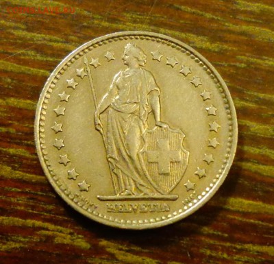 ШВЕЙЦАРИЯ - 1 ФРАНК 1970 до 4.10, 22.00 - Швейцария  1 фр 1970_1