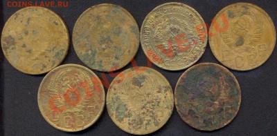 7 пятаков :30г.31г.32г. 46г.55г.56г.56г. - 70%