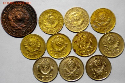 Копейки ранние. 1924-57г. 11шт. до  1.10.16г. 22.00ч.мск. - DSCN0585