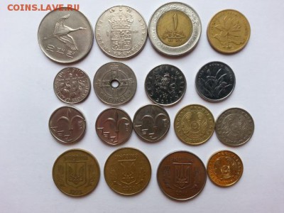 Лот иностр. монет с 1р. До 5.10 в 22:00 - 20160929_101141