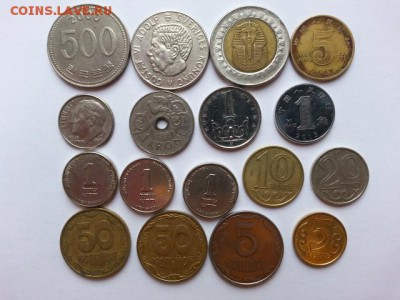 Лот иностр. монет с 1р. До 5.10 в 22:00 - 20160929_101024