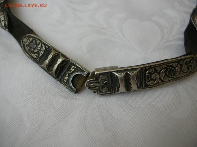 Мужской пояс, серебро и кожа, Кавказ - DSCN1754.JPG