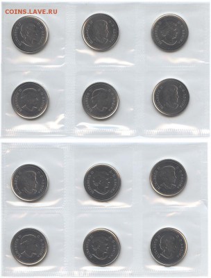 Канада. 2013. 25с. Арктика. Набор. Фикс - канада 25с 2013 арктика набор2