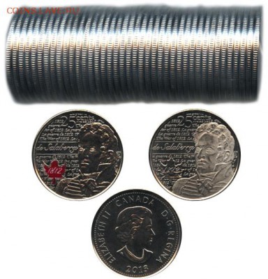 Канада. 25¢ Герои Войны 1812. Фикс - R.25.13SA-Z