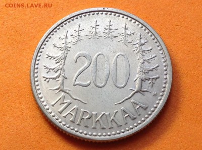 200 марок Финляндия 1957г - image